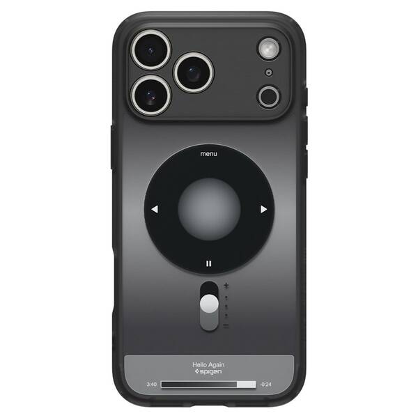 Kryt na mobil Spigen Ultra Hybrid MagSafe na Apple iPhone 18 Pro / 17 Pro čierny

