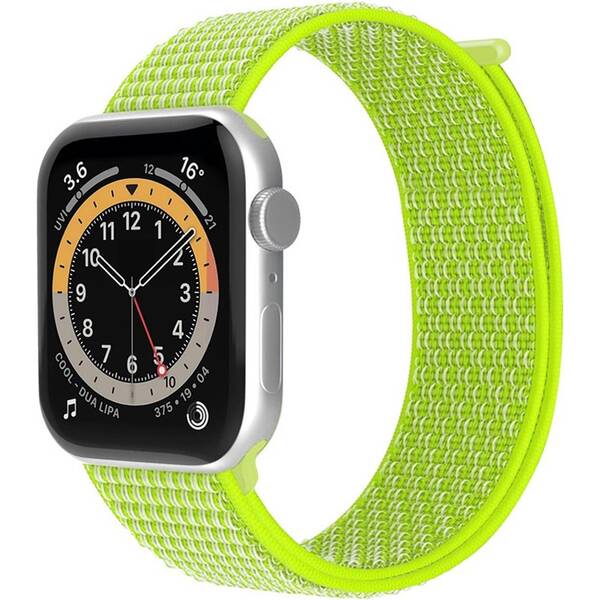 Remienok Celly na Apple Watch 42-49mm žltý

