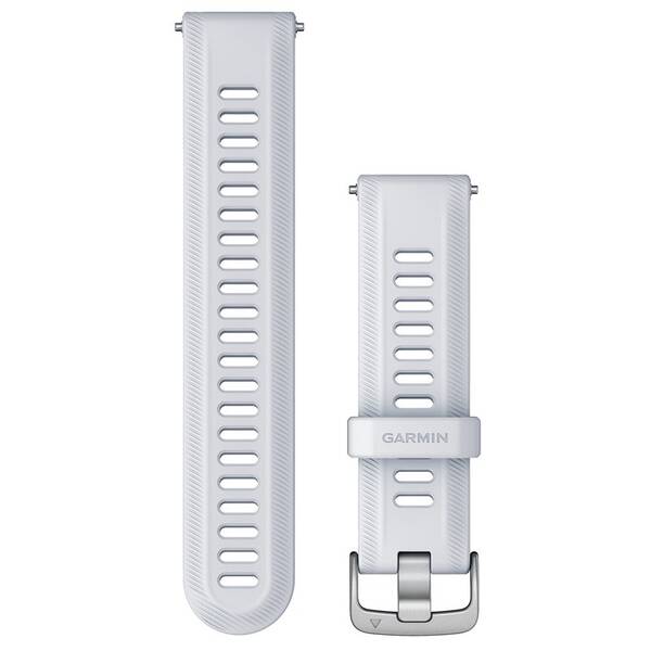 Remienok Garmin Forerunner (22 mm), pracka Silver biely

