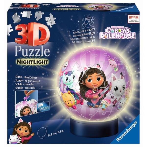 Stavebnica Ravensburger Puzzle-Ball Gabby’s Dollhouse 

