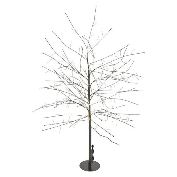 LED dekorácie EMOS svietiaci stromček, 120 cm, 600 Nano LED, vonkajšia aj vnútorná, teplá biela, časovač 

