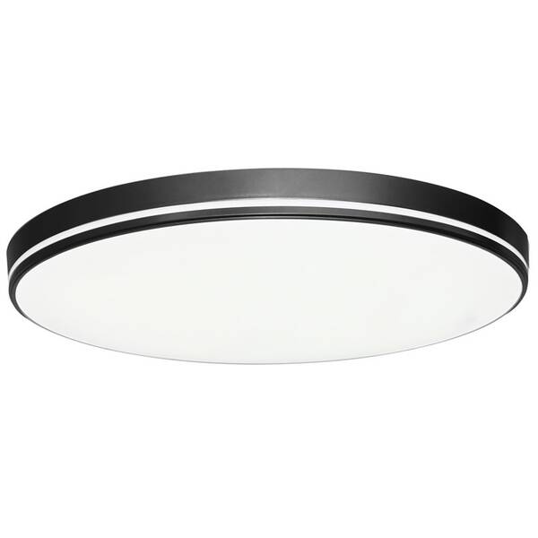 LED stropné svietidlo IMMAX NEO LITE AREAS SMART 40cm, 24W Tuya Wi-Fi čierne

