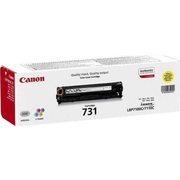 Toner Canon CRG-731Y 1500 strán žltý

