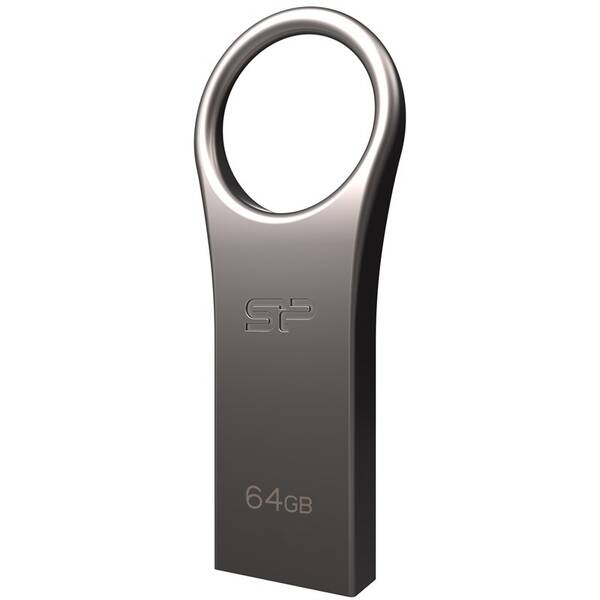 USB flashdisk Silicon Power Jewel J80 64 GB strieborný

