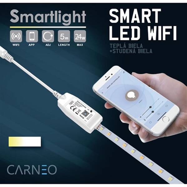 LED pásik Carneo Smartlight RGBW, 5m 

