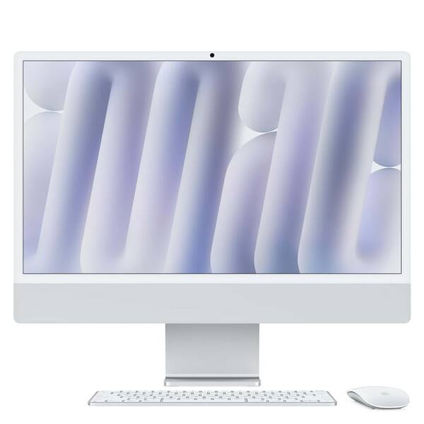 PC all in-one Apple 24" M4 10× CPU 10× GPU, 16 GB, 256 GB - strieborný SK 

