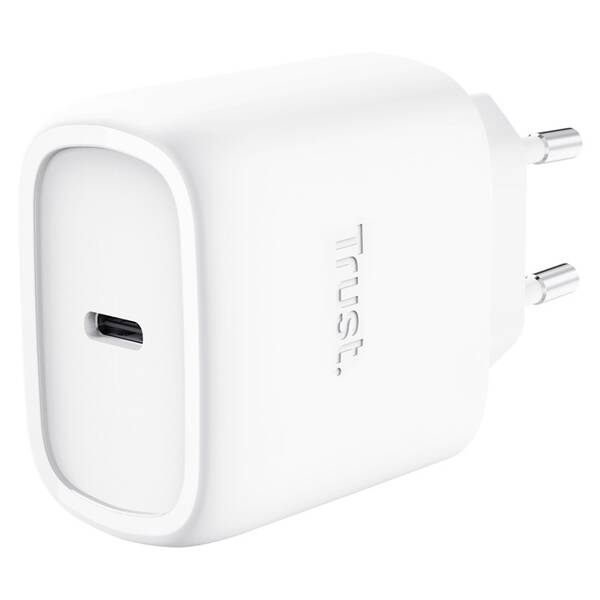 Nabíjačka do siete Trust MAXO 45W GaN, USB-C biely

