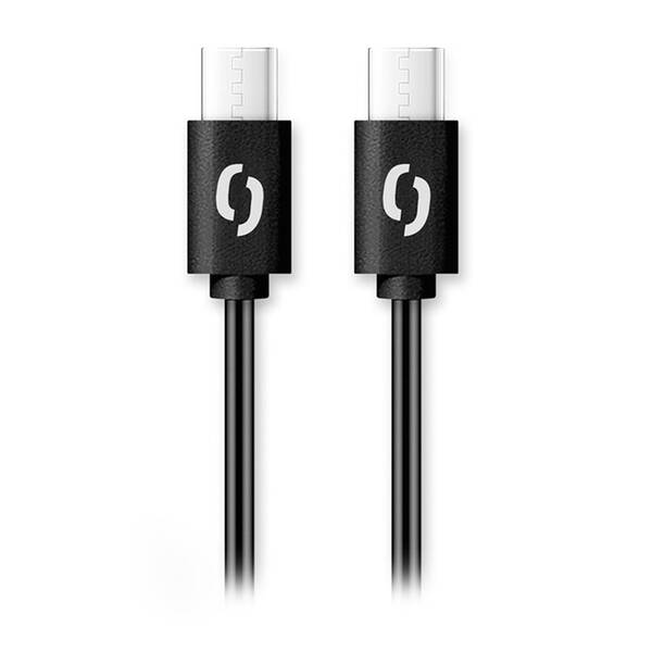 Kábel Aligator Power 60W, USB-C/USB-C, 3A, 1m čierny

