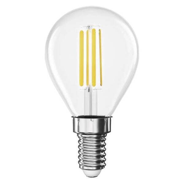 LED žiarovka EMOS Filament Mini Globe, 3,8 W, E14, teplá biela 

