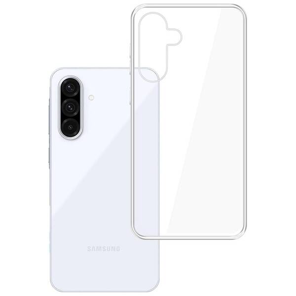 Kryt na mobil 3mk Clear Case na Samsung Galaxy A36/A56 priehľadný

