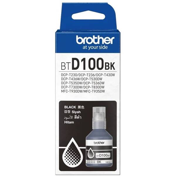 Cartridge Brother BTD100BK, 7500 stran čierna

