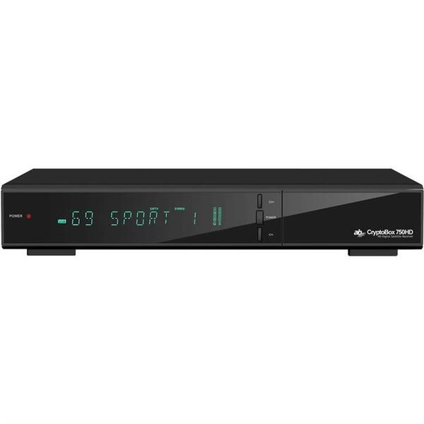 Satelitný prijímač AB Cryptobox 750HD čierny

