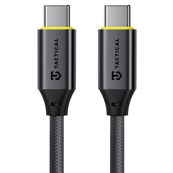 Kábel Tactical Fast Rope Aramid 2.0 USB-C/USB-C 1m čierny

