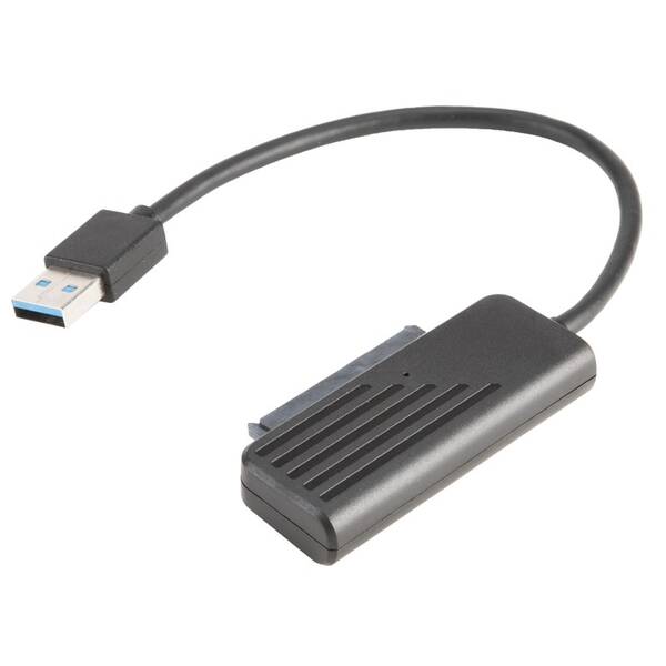 Adaptér AKASA USB 3.1 Gen 1 pre 2.5" SATA SSD & HDD čierna

