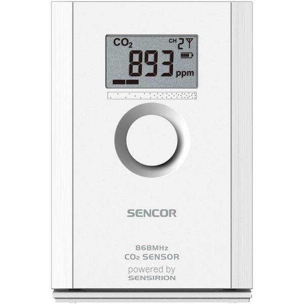 Merač kvality vzduchu Sencor SWS CO2 PRO biely

