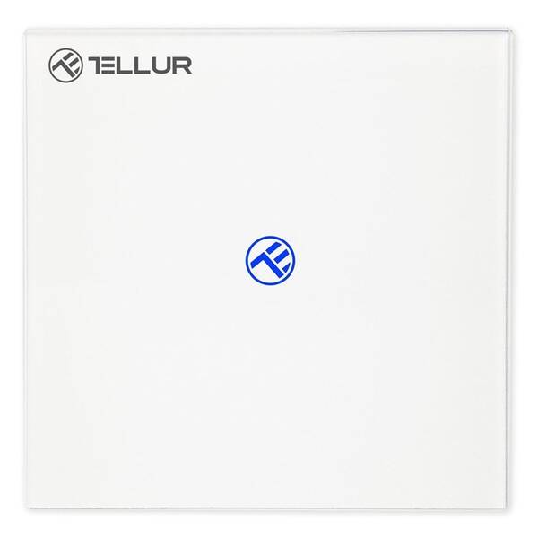 Spínač Tellur WiFi Smart, 1 port, 1800 W, 10 A biely

