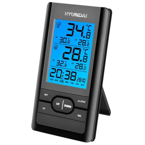 Meteorologická stanica Hyundai WS 1070 čierna

