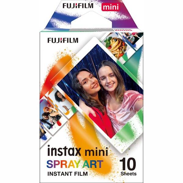 Instantný film Fujifilm Instax Mini SPRAY ART, 10 ks 

