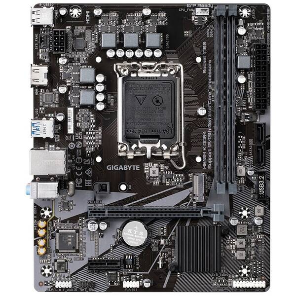 Základná doska GIGABYTE H610M K 

