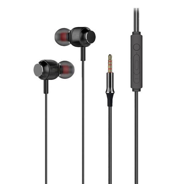 Slúchadlá WG HF Stereo 3,5 mm jack čierna

