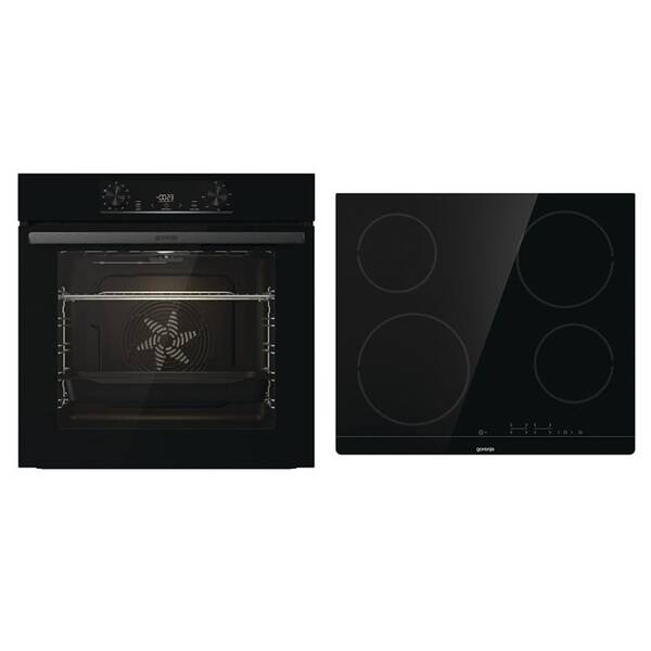 Set výrobkov Gorenje BO6735E02BK + ECT641BSC čierny

