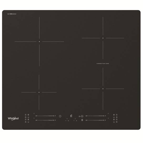 Indukčná varná doska Whirlpool WB S2560 NE BM MattProtect čierna

