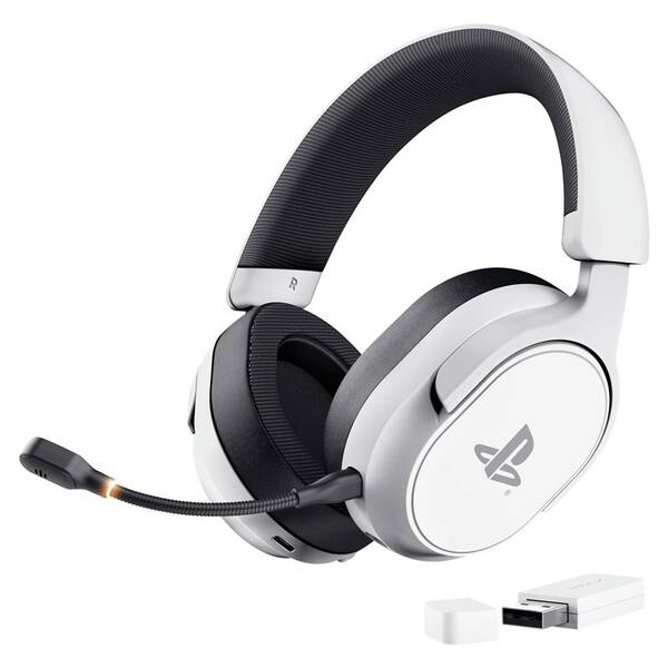Headset Trust GXT 499W Forta Wireless Gaming Headset PS5 biela


