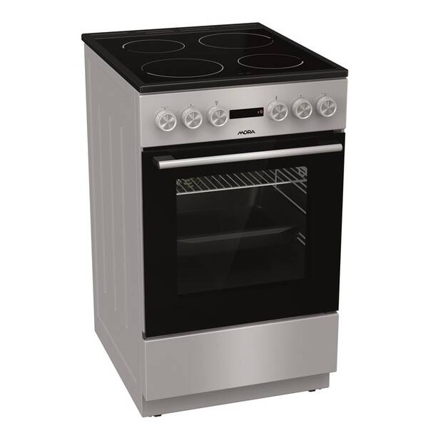Sklokeramický sporák Mora C 5245 DS Inoxlook

