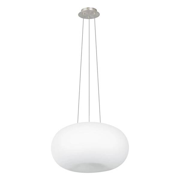 Závesné svietidlo Eglo Optica, 44,5 cm biele

