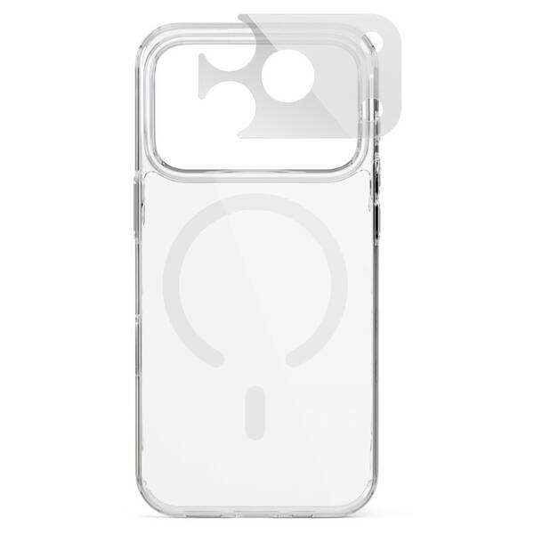 Kryt na mobil Epico Hero Mag+ Apple iPhone 17 Pro / 18 Pro Qi2 & MagSafe priehľadný

