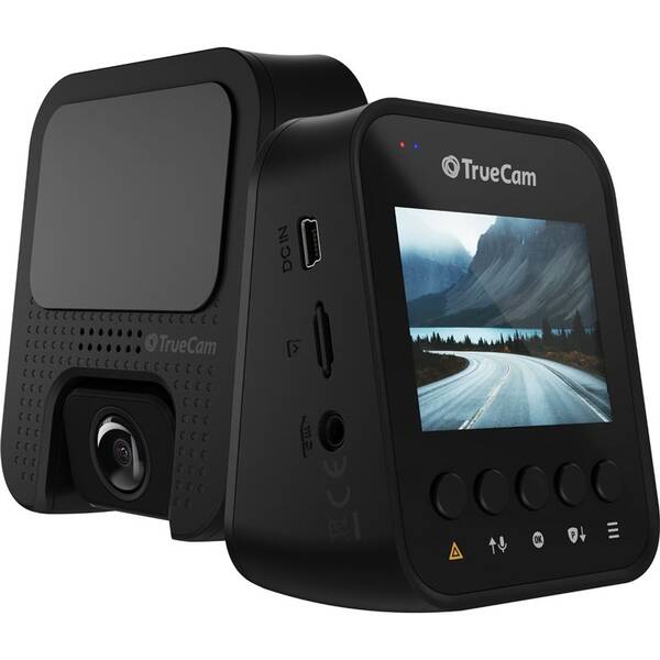 Autokamera TrueCam H25 GPS 4K (s hlásením radarov) čierna

