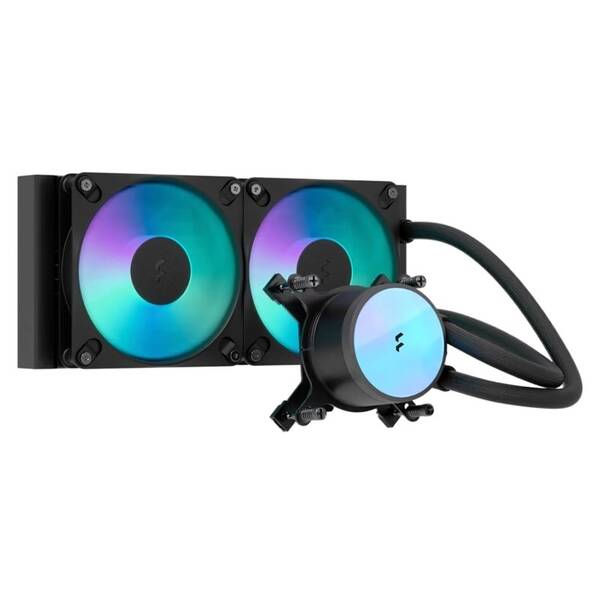 Vodný chladič FRACTAL DESIGN Radius 240 RGB Black čierny


