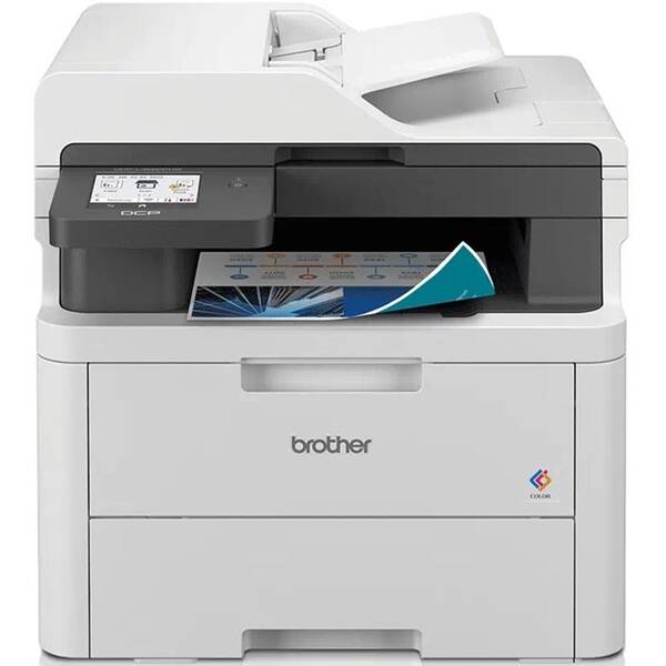 Tlačiareň multifunkčná Brother DCP-L3560CDW biela

