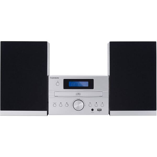 Mikro HiFi systém Thomson MIC122DABBT čierny/strieborný

