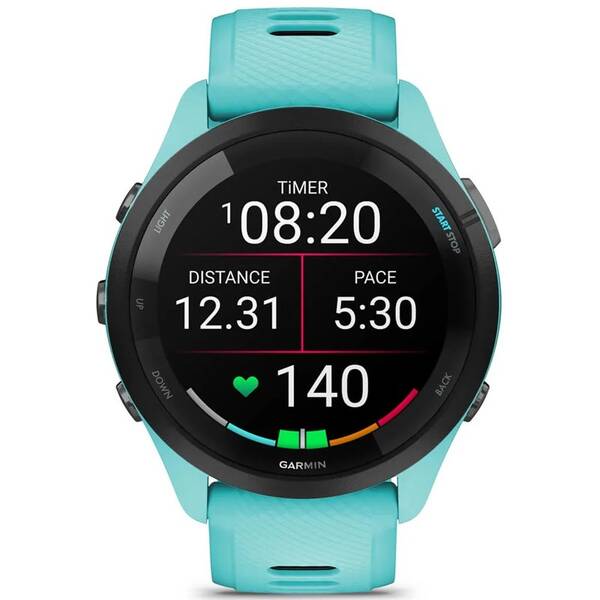 Inteligentné hodinky Garmin Forerunner 265 - Aqua/Black 

