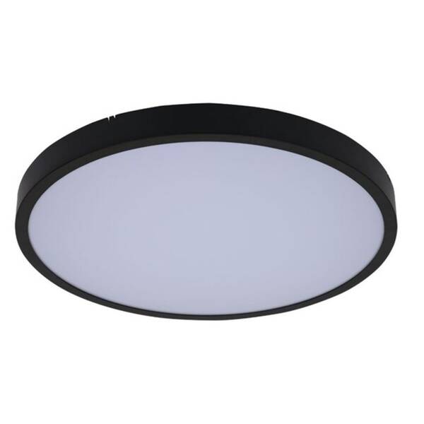 LED stropné svietidlo Rabalux ALENZO 12W, 780 lm čierne

