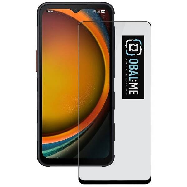 Tvrdené sklo Obal:Me 5D na Samsung Galaxy Xcover7 Pro čierne

