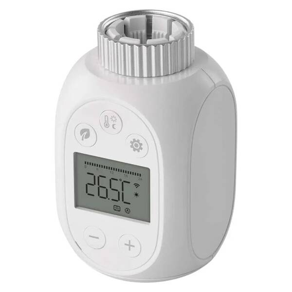 Termostatická hlavica EMOS GOSMART P5631S, digitálny biela


