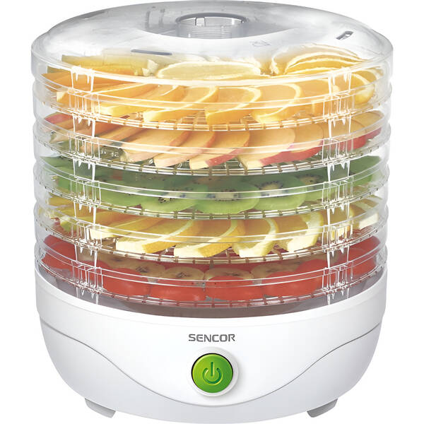 Sušička ovocia Sencor SFD 750WH biela

