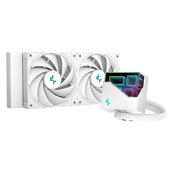 Vodný chladič DeepCool LT520 biely

