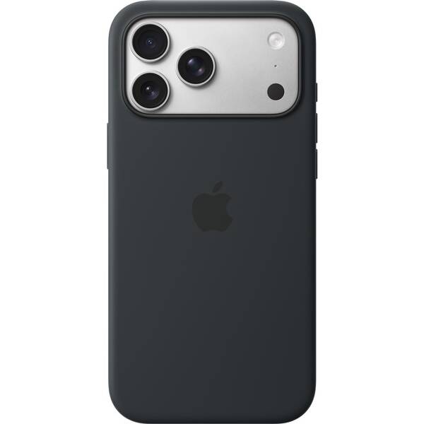 Kryt na mobil Apple iPhone 17 Pro Max silikónový s MagSafe - čierny 

