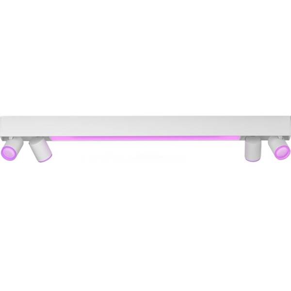 Bodové svietidlo Philips Centris White and Color Ambiance 4 Spot biele

