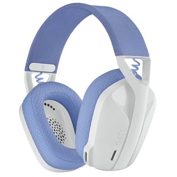 Headset Logitech G435 Lightspeed biely


