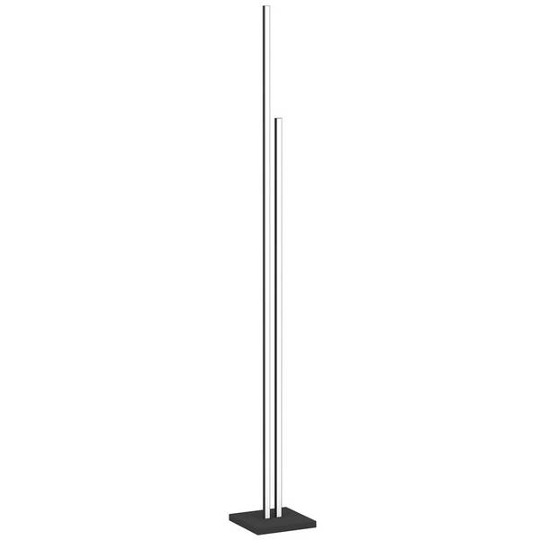 Stojacia lampa Eglo Cannigiona čierna

