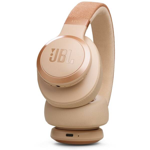 Slúchadlá JBL Live 770NC béžová


