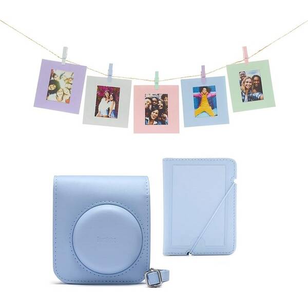 Puzdro Fujifilm Instax mini 12 KIT modré

