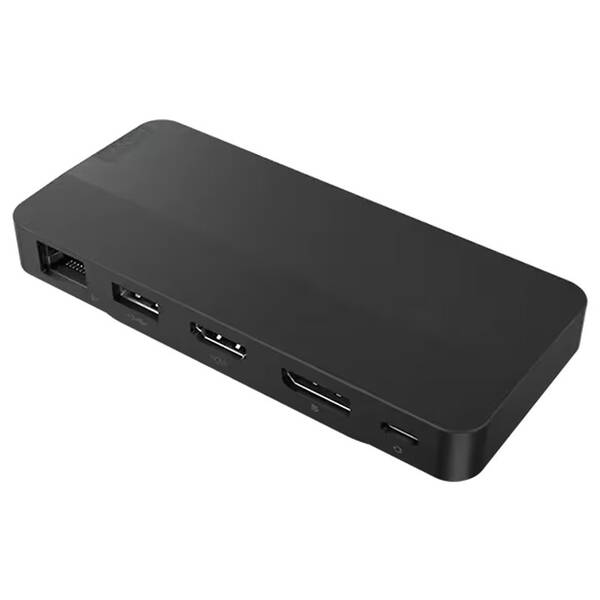 Dokovacia stanica Lenovo USB-C Dual Display Travel Dock w/o Adapter čierna

