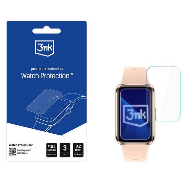 Ochranná fólia 3mk Watch Protection ARC na Huawei Band 11 priehľadné

