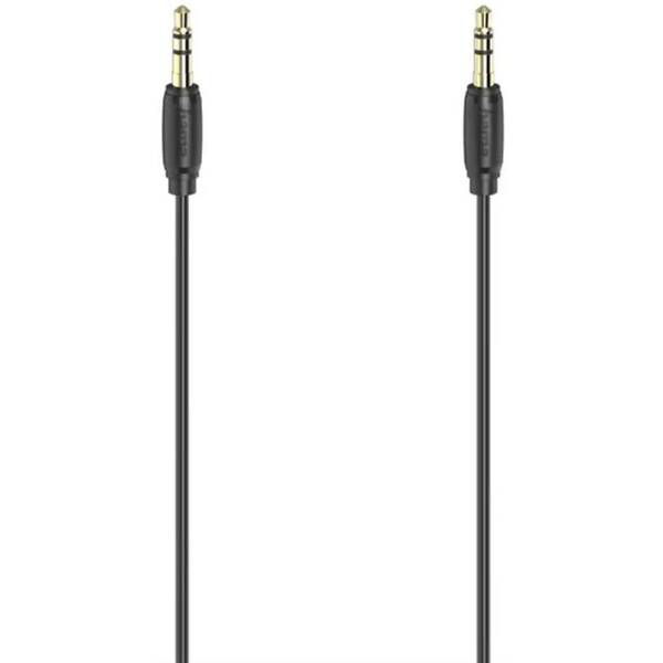 Kábel Hama audio, Jack 3,5mm, 0,5m čierny

