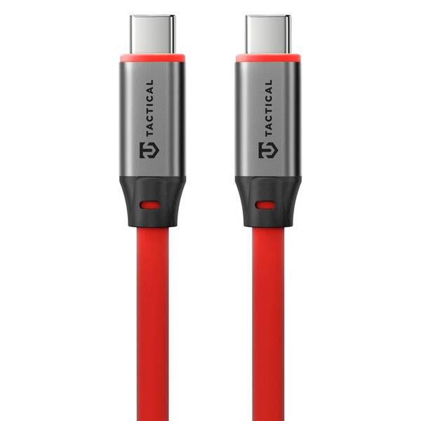 Kábel Tactical Fat Man 2.0 USB-C/USB-C 1m červený

